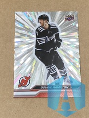 2023-24 Upper Deck Series 1 Silver Outburst #112 Dougie Hamilton - New Jersey